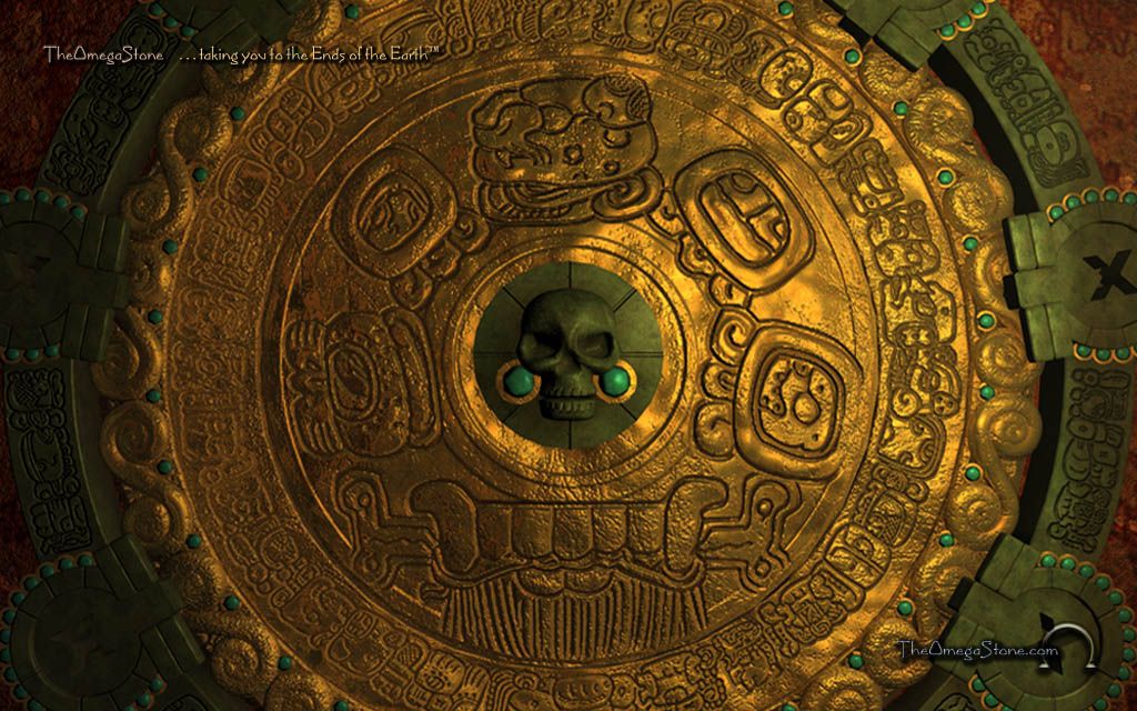 The Omega Stone: Riddle of the Sphinx II Wallpaper (Official website wallpapers): Skull Portal