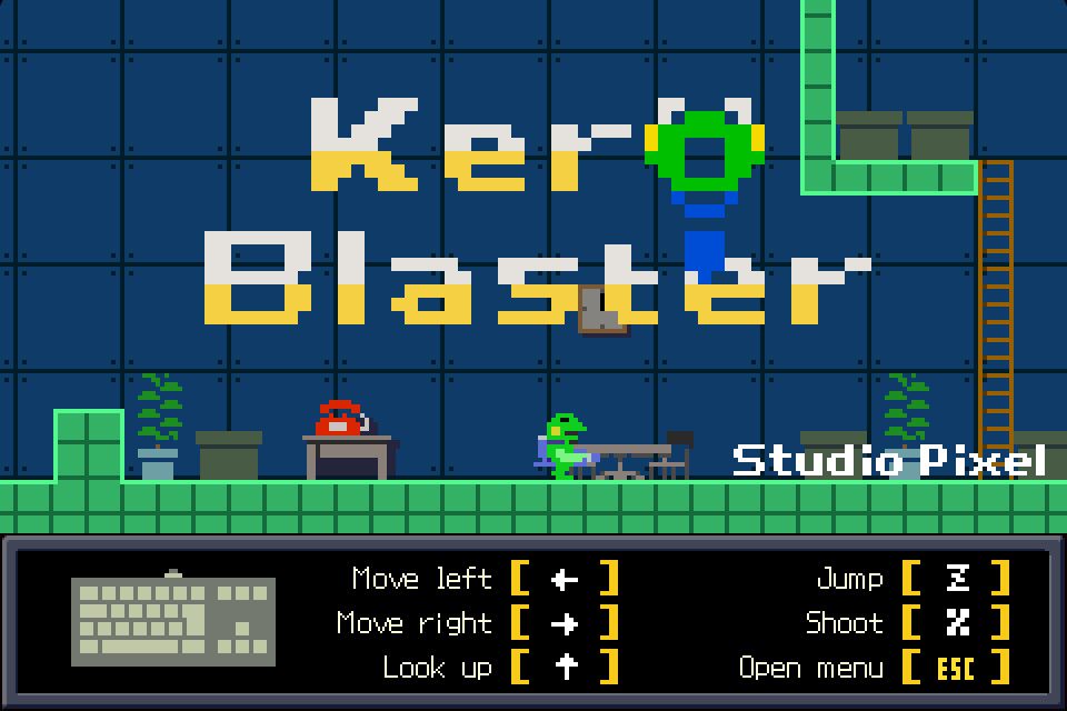Kero Blaster Screenshot (Steam)