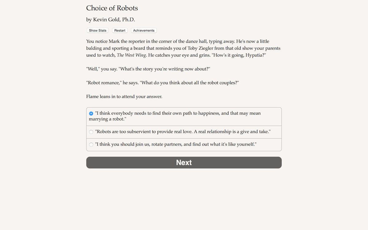 Choice of Robots Screenshot (Steam)