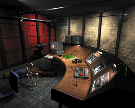 Traitors Gate Screenshot (Official website): Control room Sleeping on the job can get you into trouble