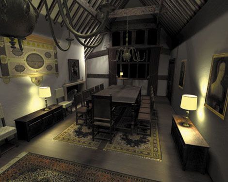 Traitors Gate Screenshot (Official website): Conferance This room once rang to the sounds of interrogation and torture