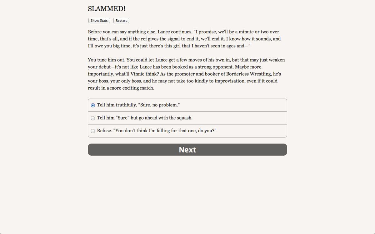 Slammed! Screenshot (Steam)