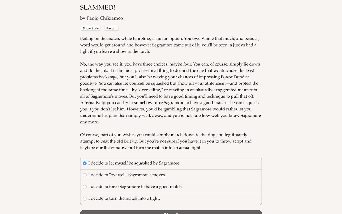 Slammed! Screenshot (Steam)
