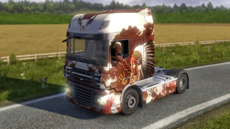 Euro Truck Simulator 2: USA Paint Jobs Pack Screenshot (blog.scssoft.com, official blog of SCS Software)