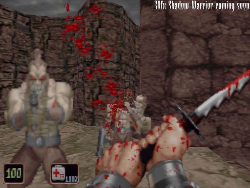 Shadow Warrior Screenshot (Apogee Software website, 1998): 3Dfx Shadow Warrior coming soon