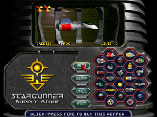 Stargunner Screenshot (Apogee Software website, 1998)