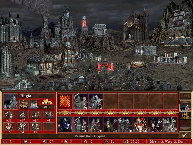 Heroes of Might and Magic III: The Shadow of Death Screenshot (3DO website, 1999)