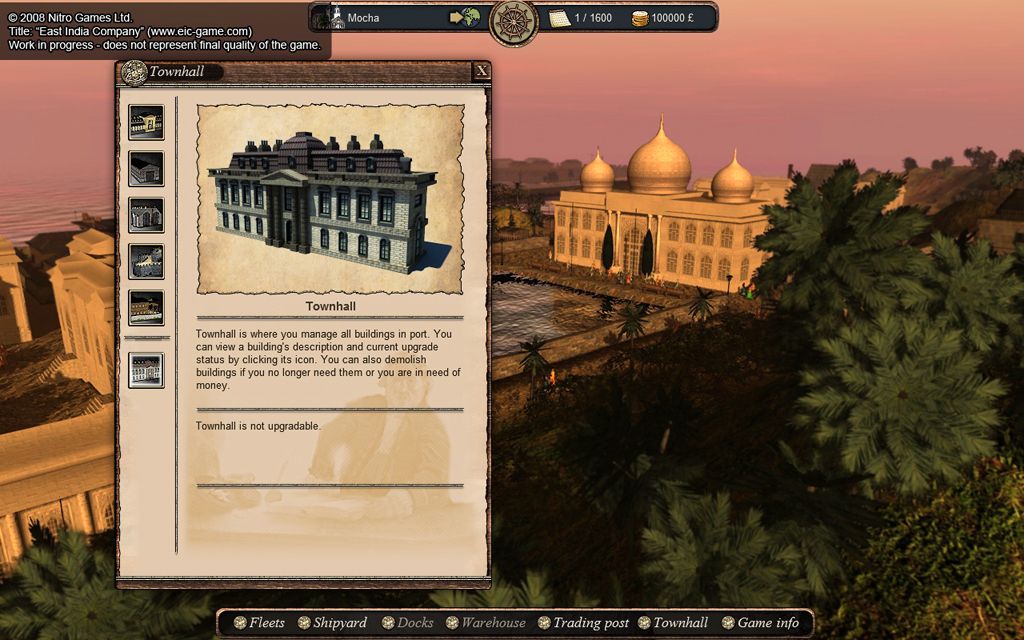 East India Company Screenshot (Official screenshots)