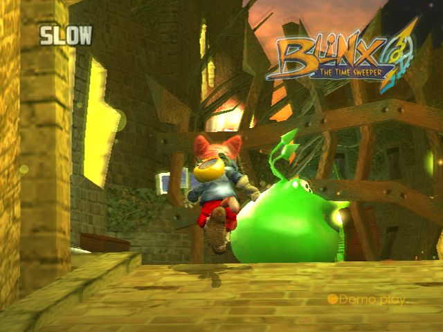 Blinx: The Time Sweeper Screenshot (Xbox E3 2002 Press CD)