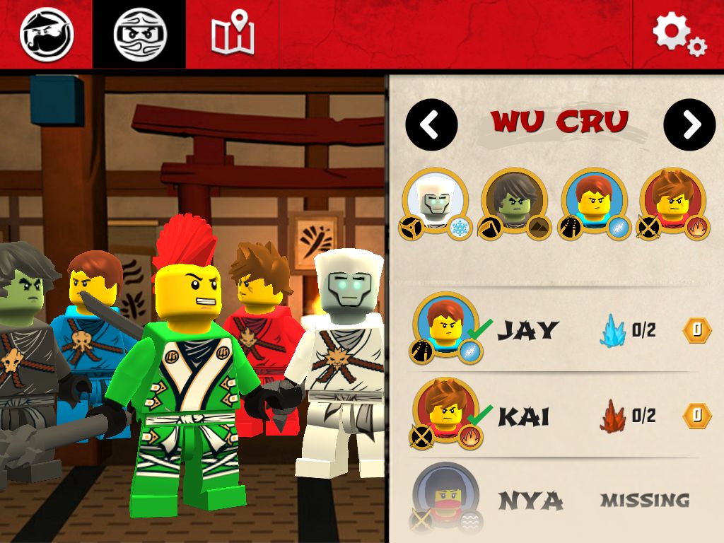 LEGO Ninjago: WU-CRU Screenshot (Google Play store)