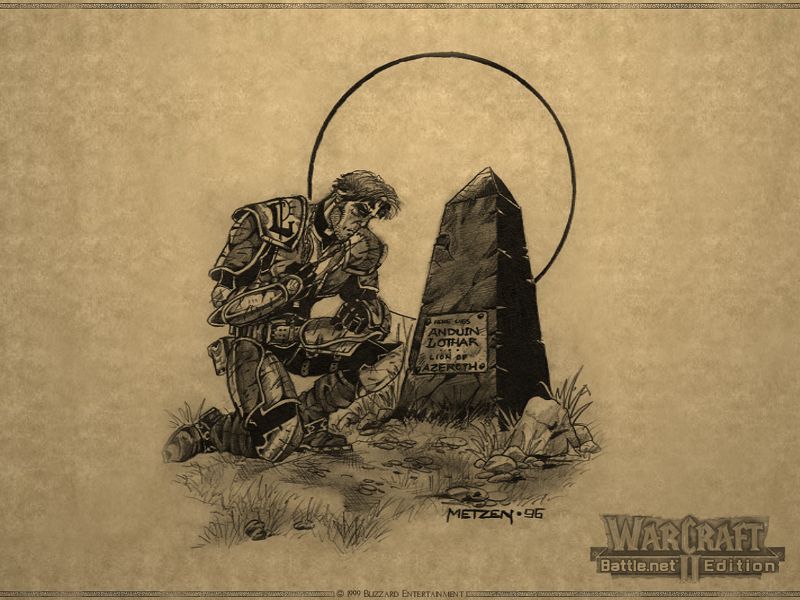 WarCraft II: Battle Chest Wallpaper (Battle.net, 2000): Memorial