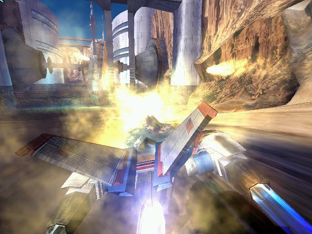 Quantum Redshift Screenshot (Xbox E3 2002 Press CD)