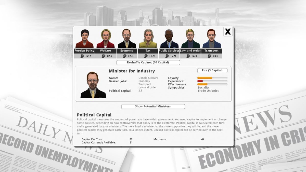 Democracy 3 Screenshot (Steam)