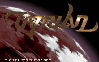 Tyrian Screenshot (Slide show preview, 1994-04-20)