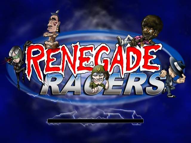 Renegade Racers Logo (Official Press Kit - Character Art & Logo)