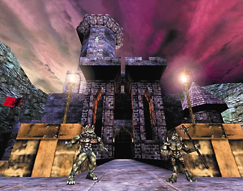 Unreal Screenshot (Official website, December 1998): Nali Castle Originally published on 1998-05-08.