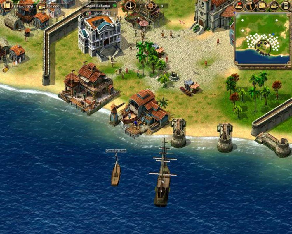 Port Royale Screenshot (GOG.com re-release)