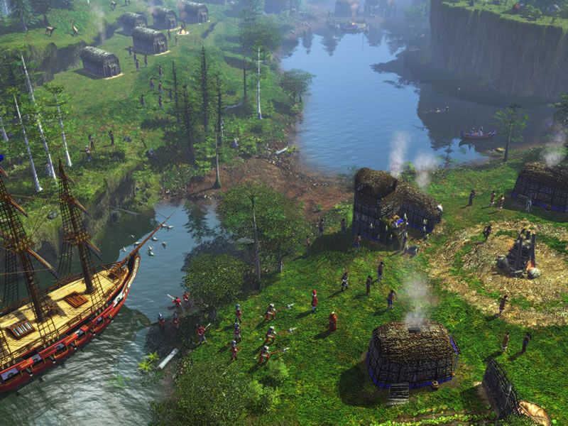 Age of Empires III: The WarChiefs Screenshot (Microsoft Portugal)
