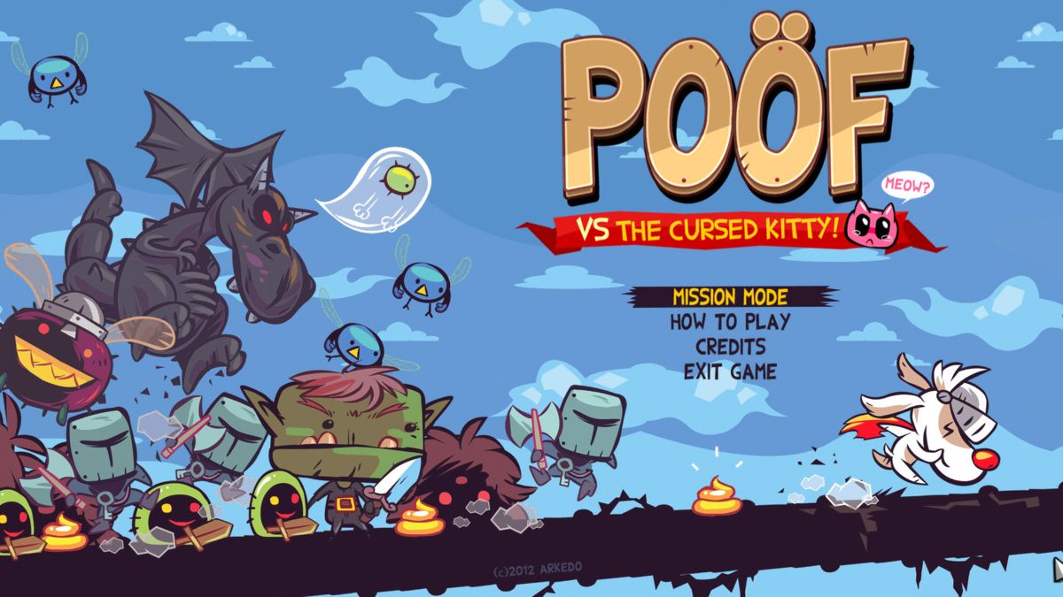 Poöf vs The Cursed Kitty Screenshot (Steam)