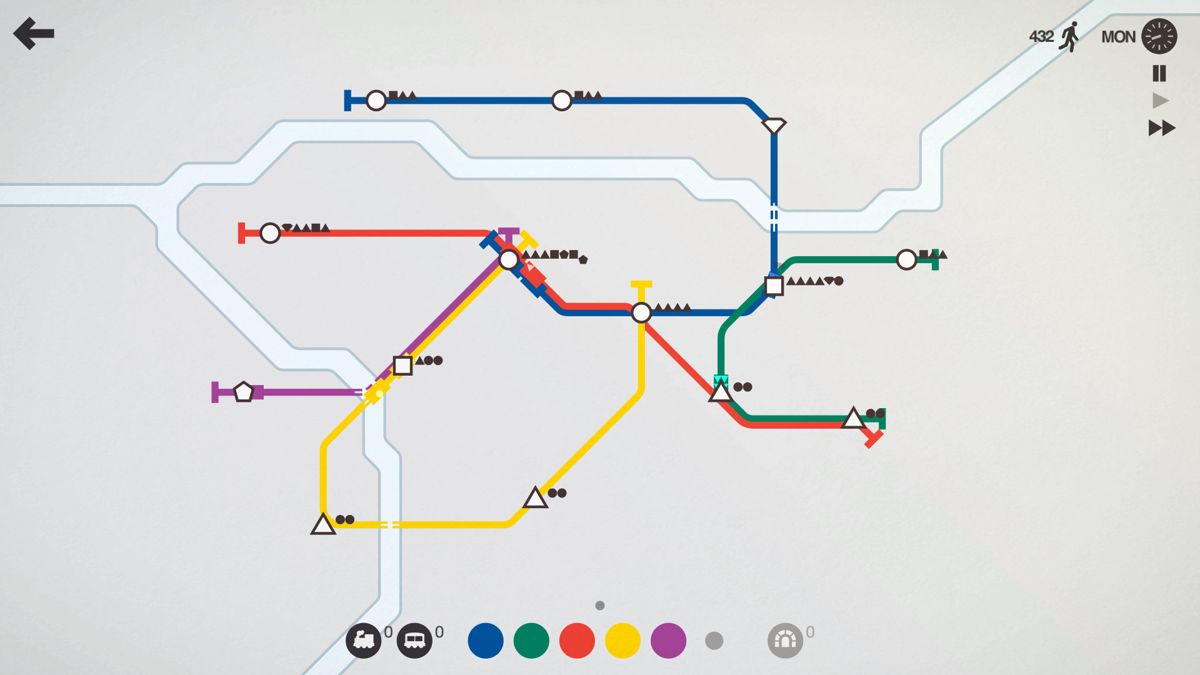 Mini Metro Screenshot (Steam)