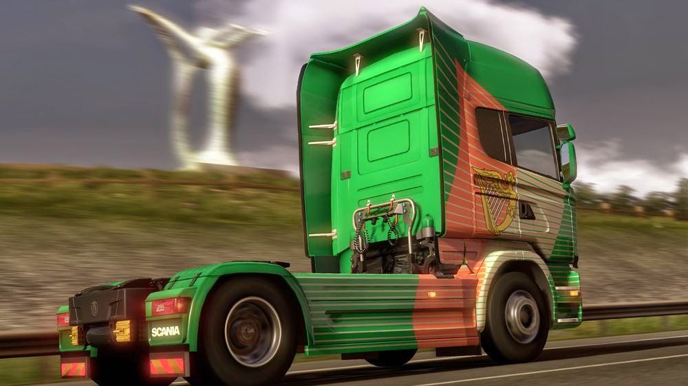 Euro Truck Simulator 2: Irish Paint Jobs Pack Screenshot (blog.scssoft.com, official blog of SCS Software)