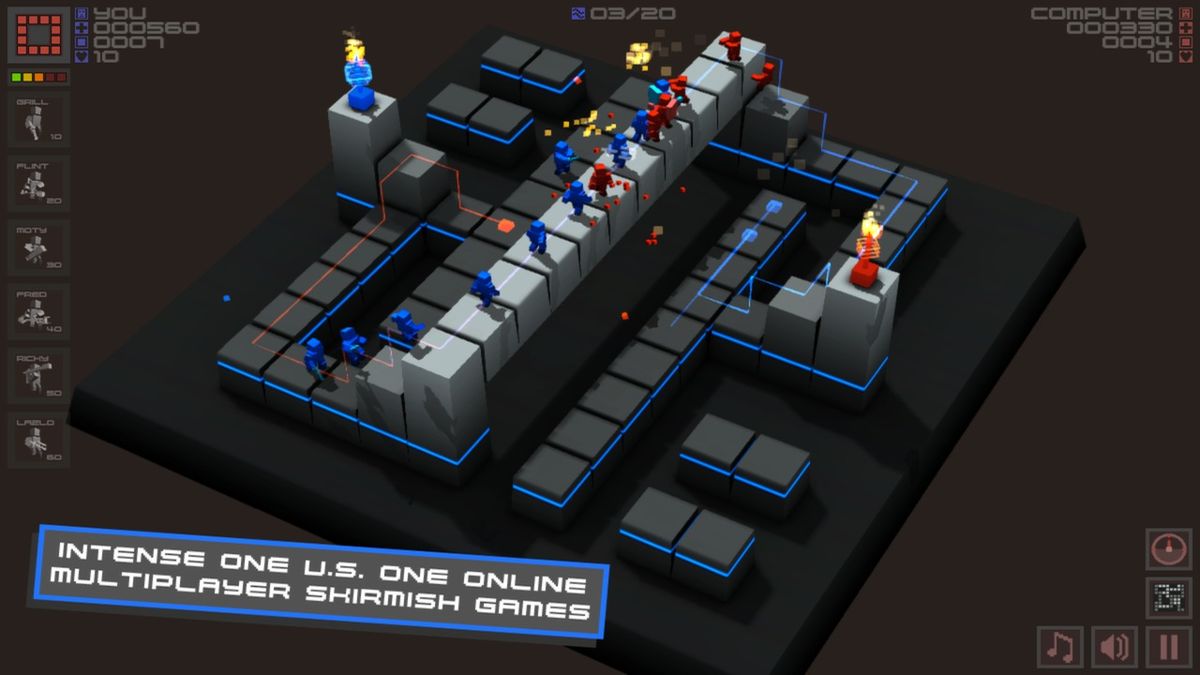 Cubemen Screenshot (Steam)
