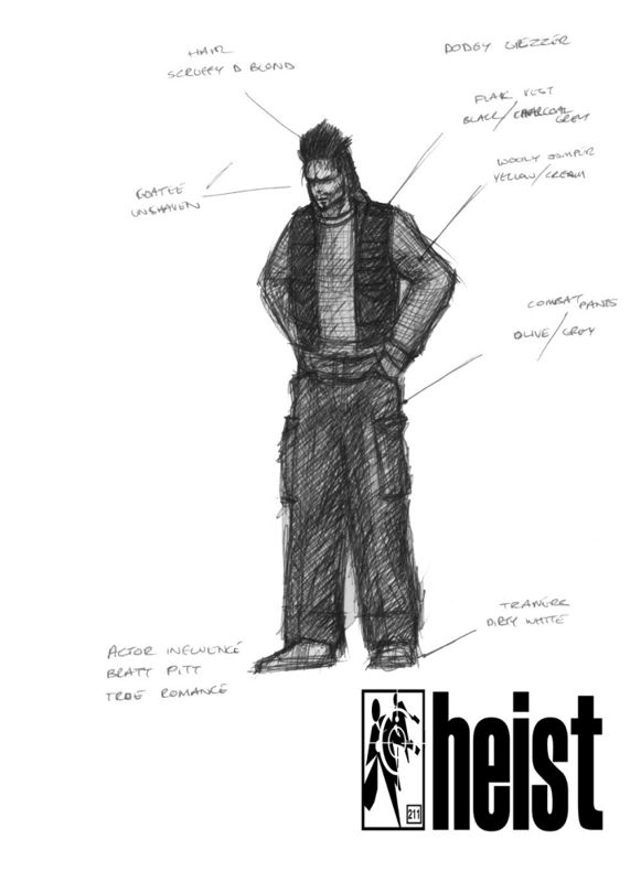 Heist Concept Art (Official Press Kit - Various Artwork): Dodgy