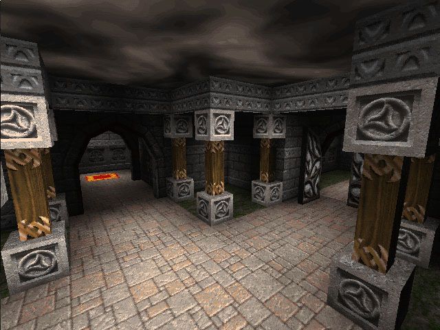 Unreal Screenshot (Epic MegaGames website, 1996)