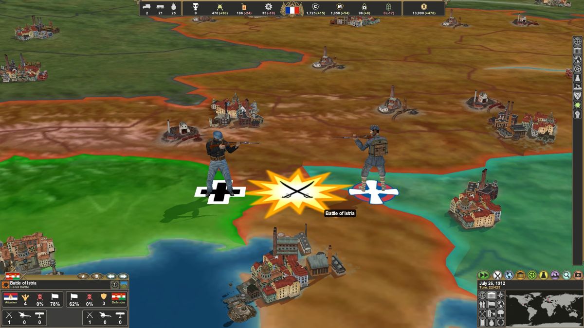 Making History: The Great War Screenshot (Steam)