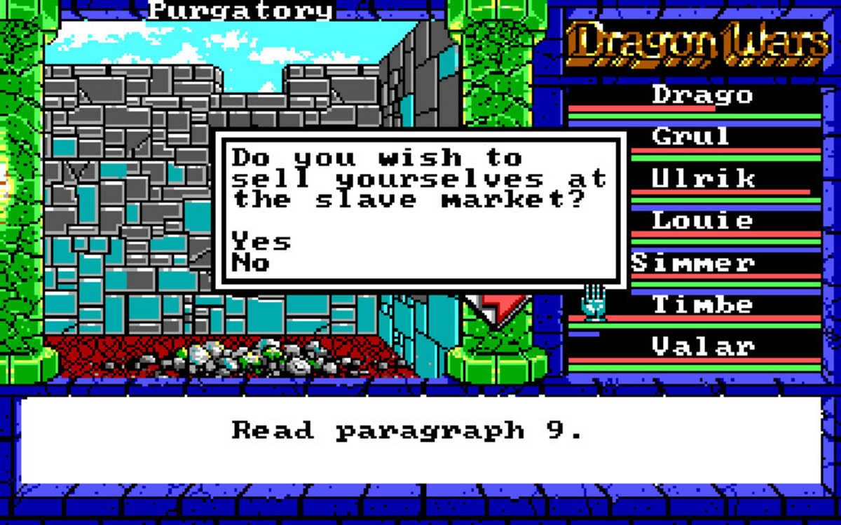 Dragon Wars Screenshot (GOG.com re-release)