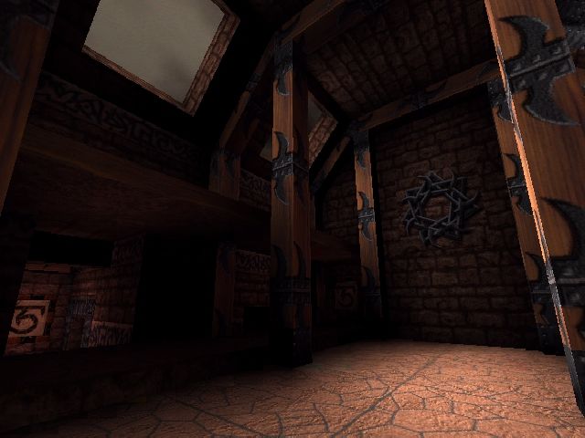 Unreal Screenshot (Epic MegaGames website, 1996)