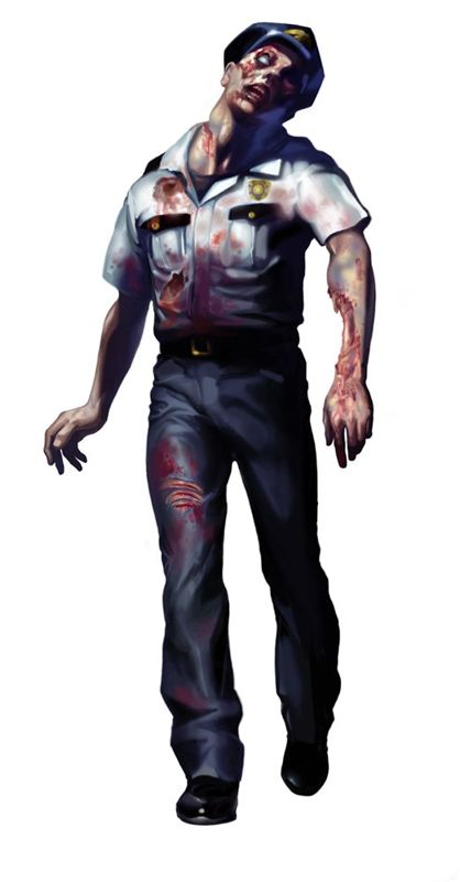 Resident Evil 2 Concept Art (Virgin Interactive ECTS 1999 Press Kit): Man