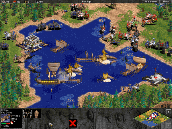 Age of Empires: The Rise of Rome Screenshot (Ensemble Studios website, 2000)