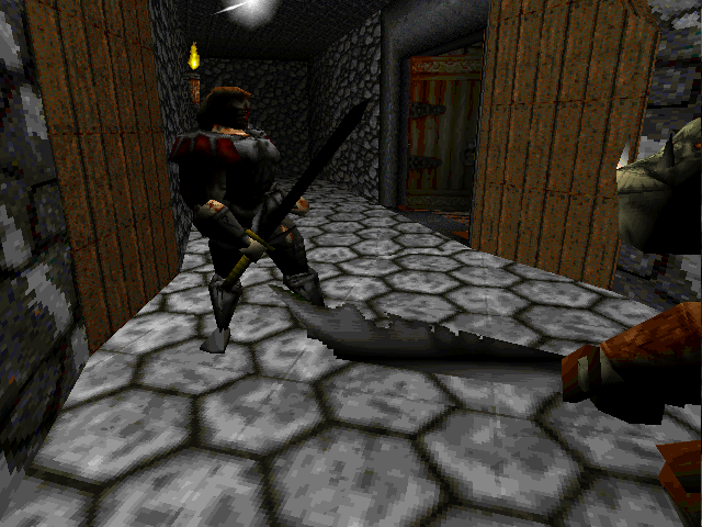 Ian Livingstone's Deathtrap Dungeon Screenshot (Eidos Interactive website, 1997-01-14)