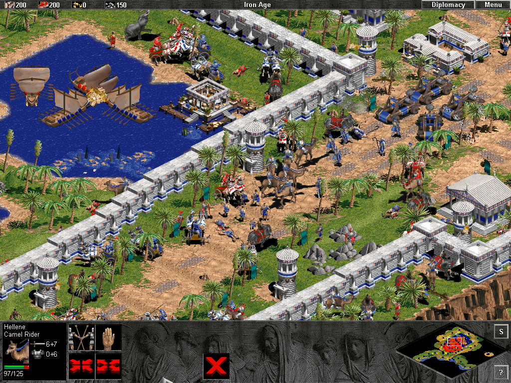 Age of Empires: The Rise of Rome Screenshot (ftp.microsoft.com, 1998-08-12)