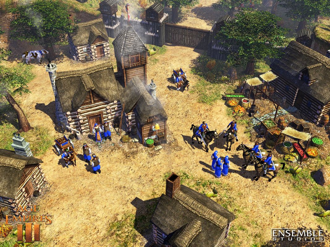Age of Empires III Screenshot (Official Ensemble Studios site)