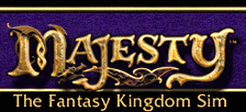 Majesty: The Fantasy Kingdom Sim Logo (Cyberlore Studios website, 2000)