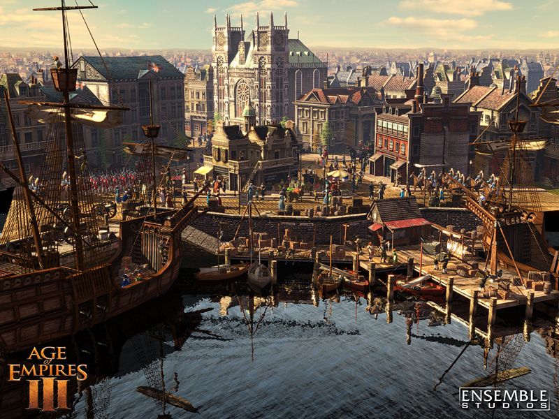 Age of Empires III Screenshot (Official Ensemble Studios site)