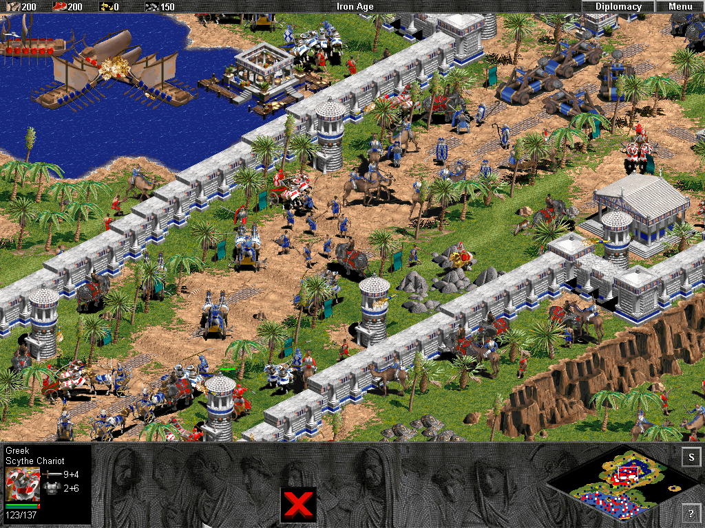 Age of Empires: The Rise of Rome Screenshot (ftp.microsoft.com, 1998-08-12)
