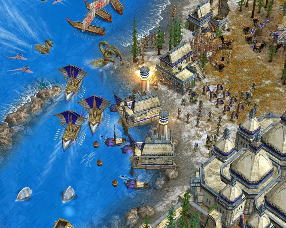 Age of Mythology: The Titans Screenshot (Ensemble Studios website, 2004)
