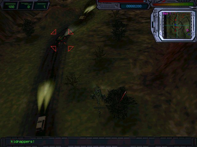 Hell-Copter Screenshot (Ubisoft Fall-Winter 1999 Press Kit)