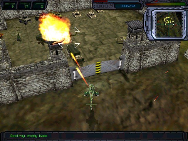 Hell-Copter Screenshot (Ubisoft Fall-Winter 1999 Press Kit)