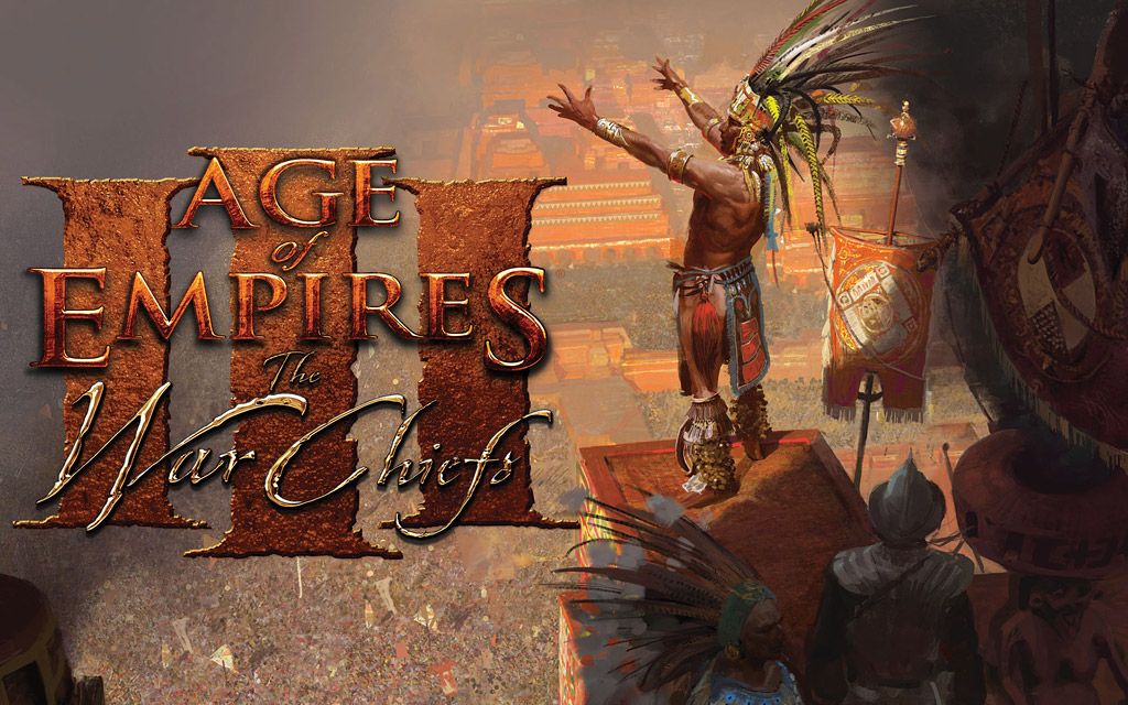 Age of Empires III: The WarChiefs Wallpaper (Official Ensemble Studios archived site)