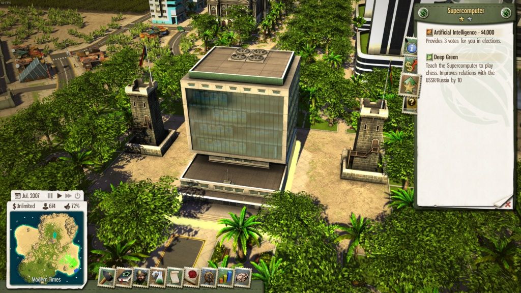 Tropico 5: The Supercomputer Screenshot (Steam)