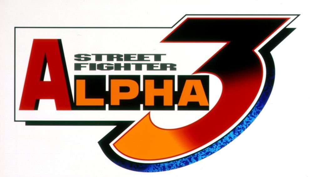 Street Fighter Alpha 3 Logo (Official Press Kit - Character Art & Logo (Dreamcast Version))