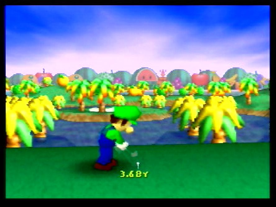 Mario Golf Screenshot (Nintendo E3 1999 Press CD)