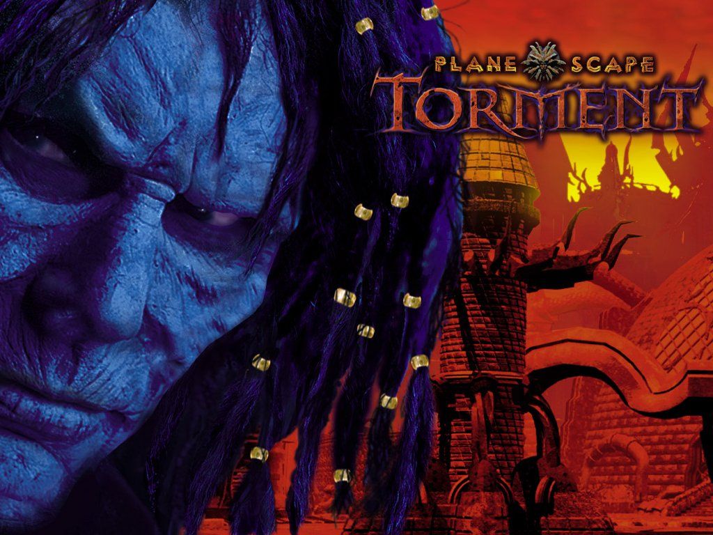 Planescape: Torment Wallpaper (Official Press Kit - Character Renders, Wallpapers and Logo): Nameless