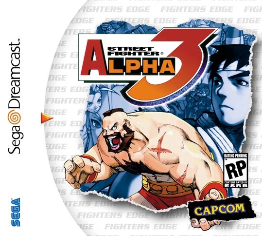 Street Fighter Alpha 3 Other (Official Press Kit - Character Art & Logo (Dreamcast Version))