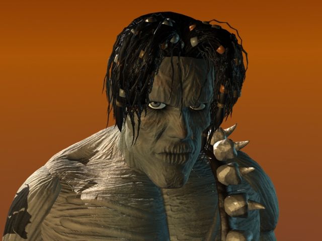 Planescape: Torment Render (Official Press Kit - Character Renders, Wallpapers and Logo)