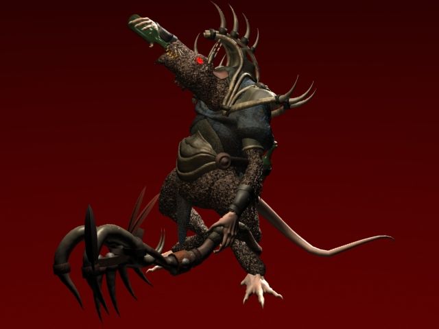Planescape: Torment Render (Official Press Kit - Character Renders, Wallpapers and Logo): Mantuok